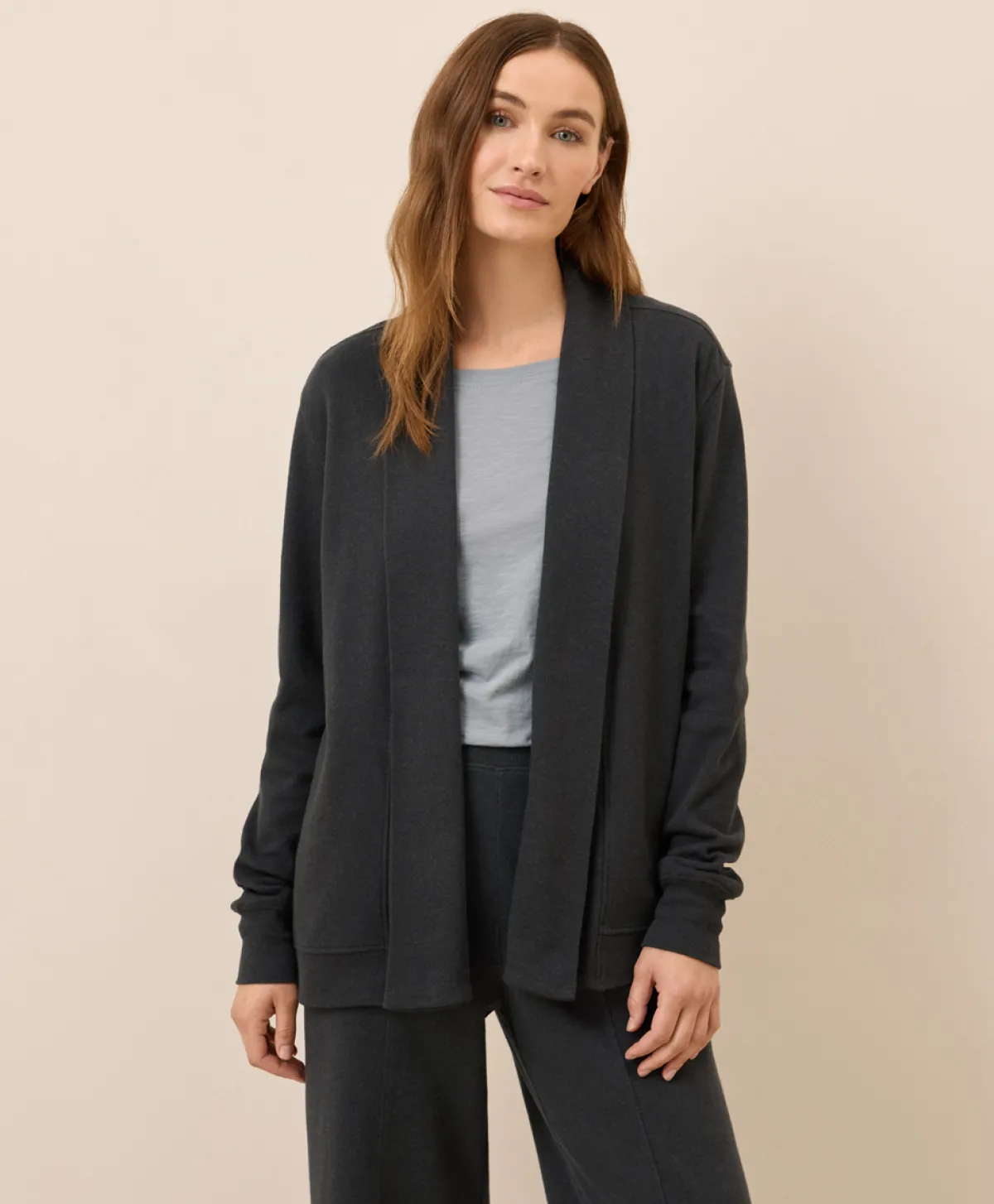 Women Pact Organic Airplane Drape Cardigan