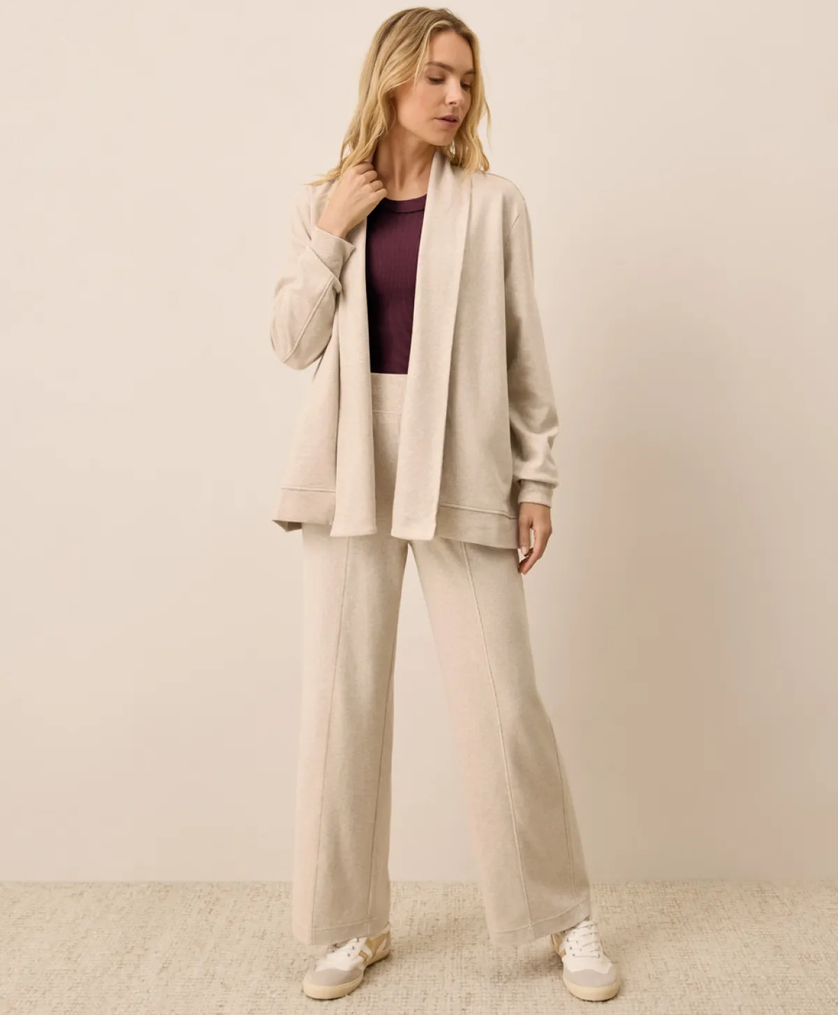Women Pact Organic Airplane Drape Cardigan