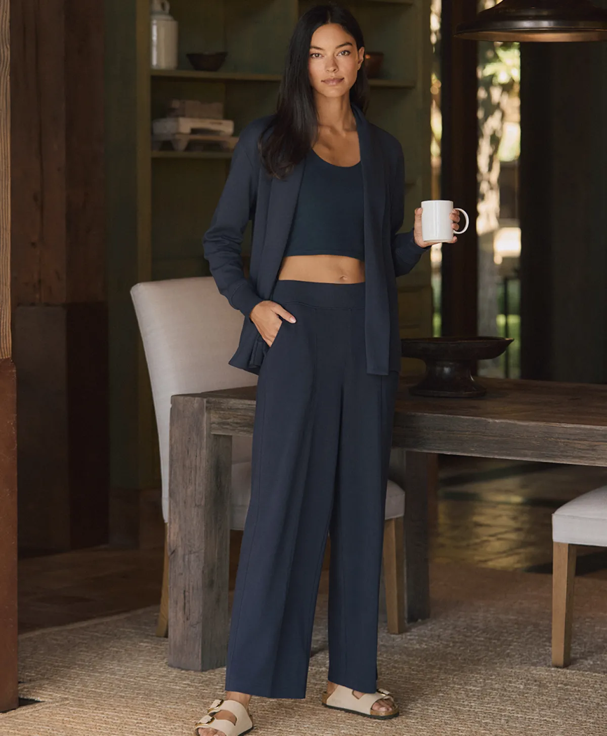 Women Pact Organic Airplane Drape Cardigan