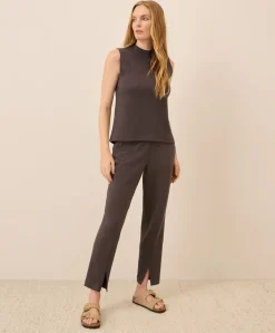 Women Pact Organic Airplane Mock Neck Shell