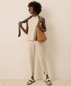 Women Pact Organic Airplane Mock Neck Shell