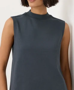 Women Pact Organic Airplane Mock Neck Shell