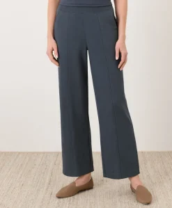 Women Pact Organic Airplane Pintuck Wide Leg Pant