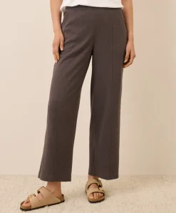Women Pact Organic Airplane Pintuck Wide Leg Pant