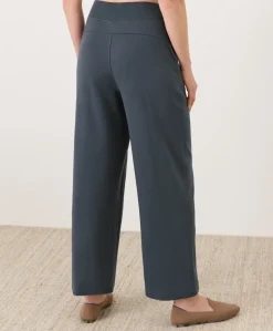Women Pact Organic Airplane Pintuck Wide Leg Pant