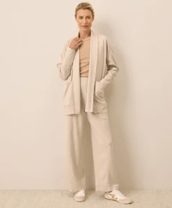 Women Pact Organic Airplane Pintuck Wide Leg Pant