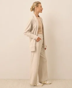Women Pact Organic Airplane Pintuck Wide Leg Pant