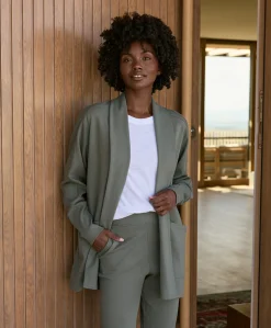 Women Pact Organic Airplane Wrap Cardigan