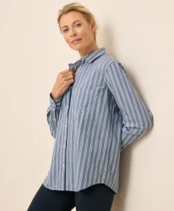 Women Pact Organic All Day Poplin Classic Shirt