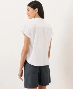 Women Pact Organic All Day Poplin Easy Shirt