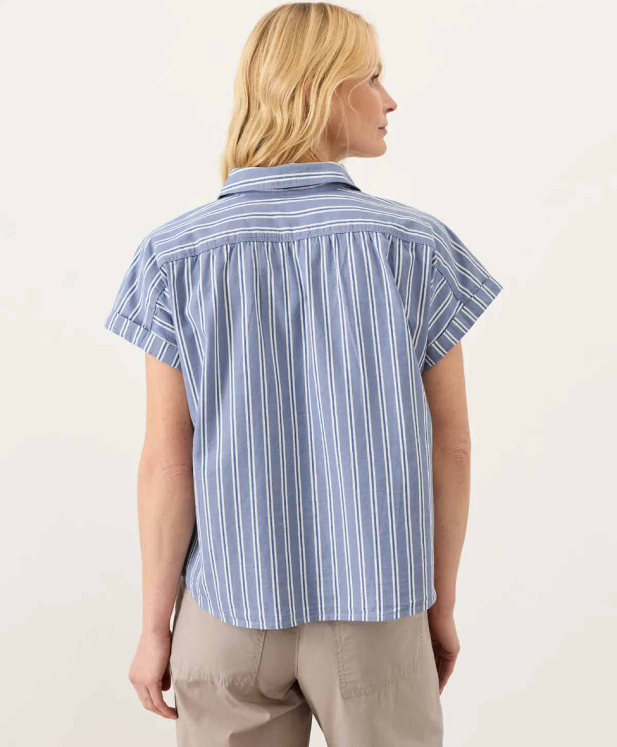 Women Pact Organic All Day Poplin Easy Shirt