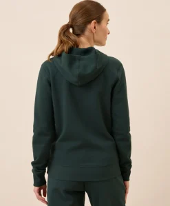 Women Pact Organic Brushed Fleece Zip Hoodie