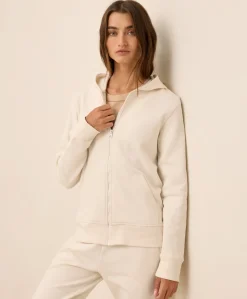 Women Pact Organic Brushed Fleece Zip Hoodie