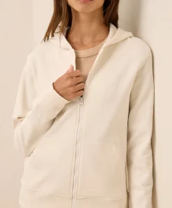 Women Pact Organic Brushed Fleece Zip Hoodie