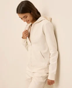 Women Pact Organic Brushed Fleece Zip Hoodie