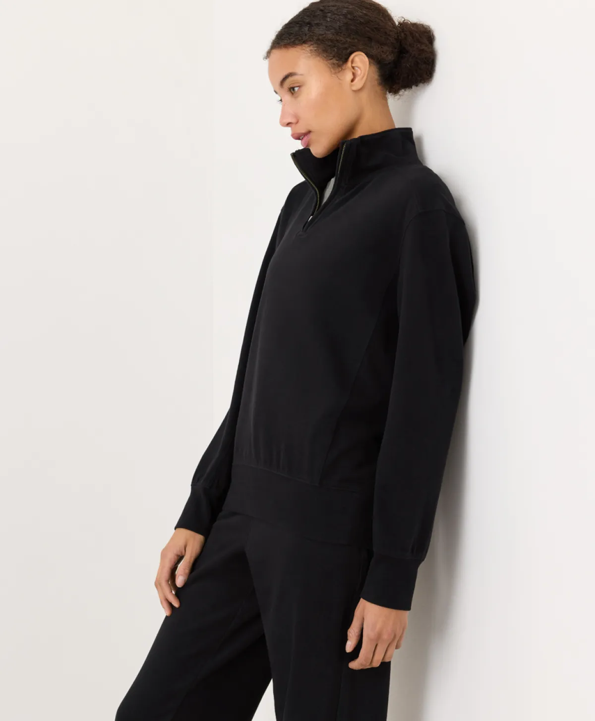 Women Pact Organic Cloudknit Quarter Zip