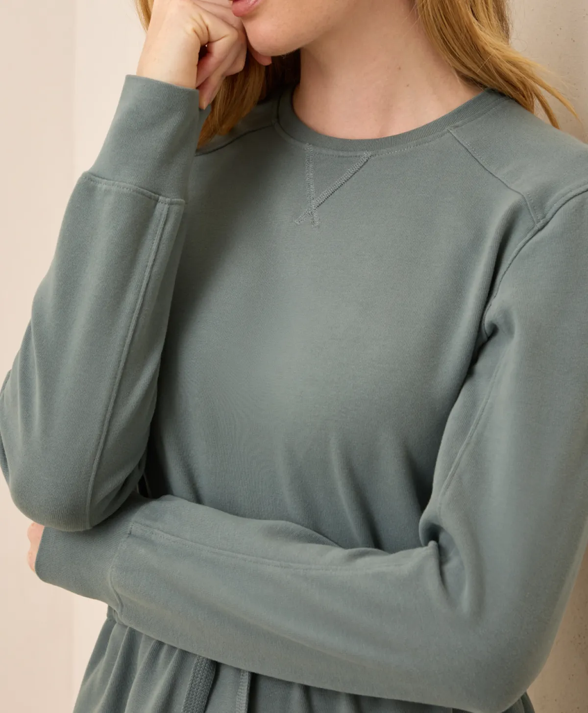 Women Pact Organic Cloudknit Sweatshirt Dress