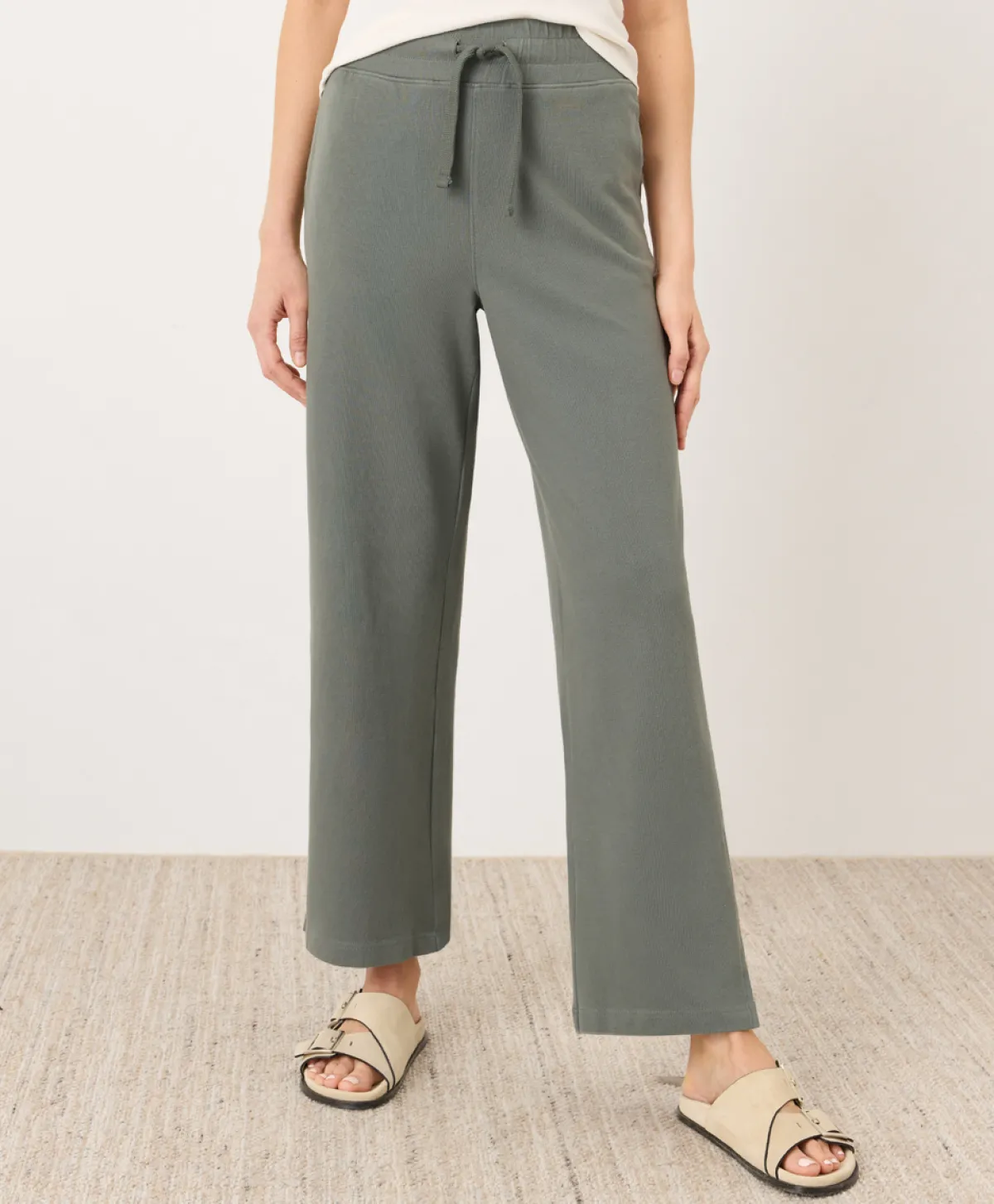 Women Pact Organic Cloudknit Wide Leg Pant