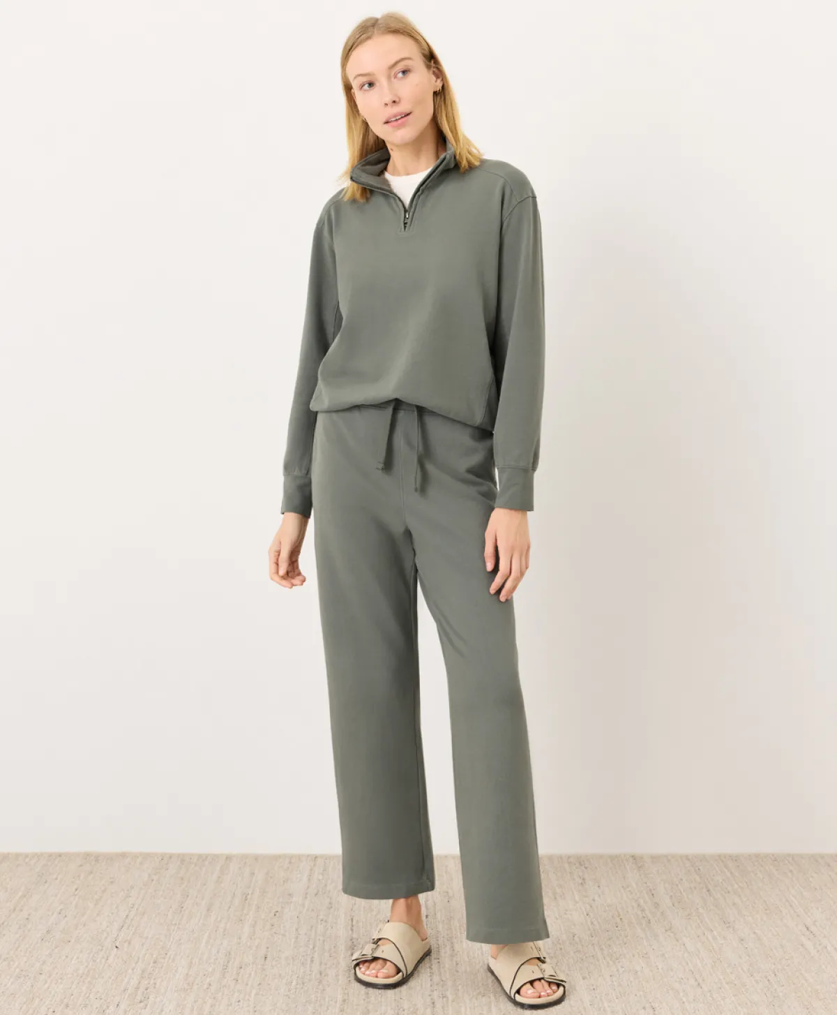 Women Pact Organic Cloudknit Wide Leg Pant