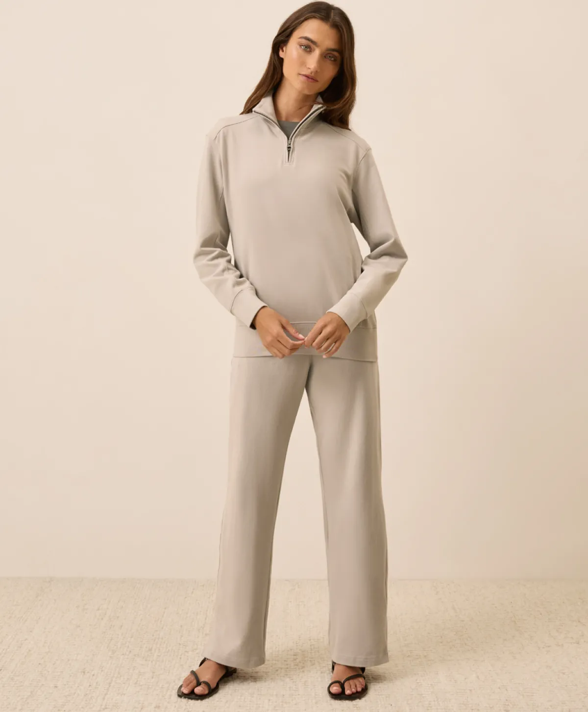 Women Pact Organic Cloudknit Wide Leg Pant