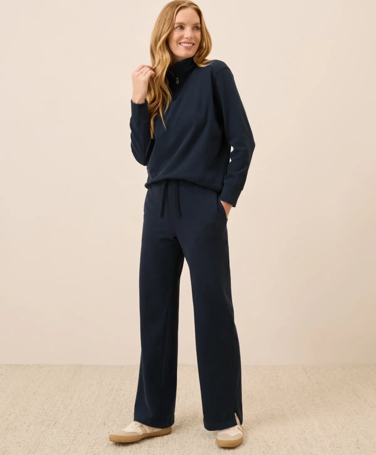 Women Pact Organic Cloudknit Wide Leg Pant