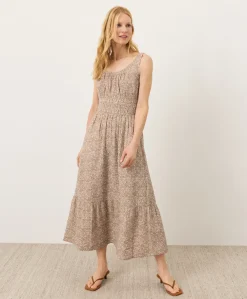 Women Pact Organic Coastal Double Gauze Cami Dress