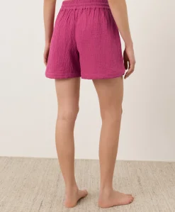 Women Pact Organic Coastal Double Gauze Curved Hem Short