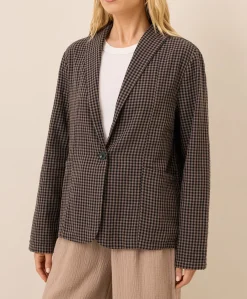 Women Pact Organic Coastal Double Gauze Lined Easy Jacket