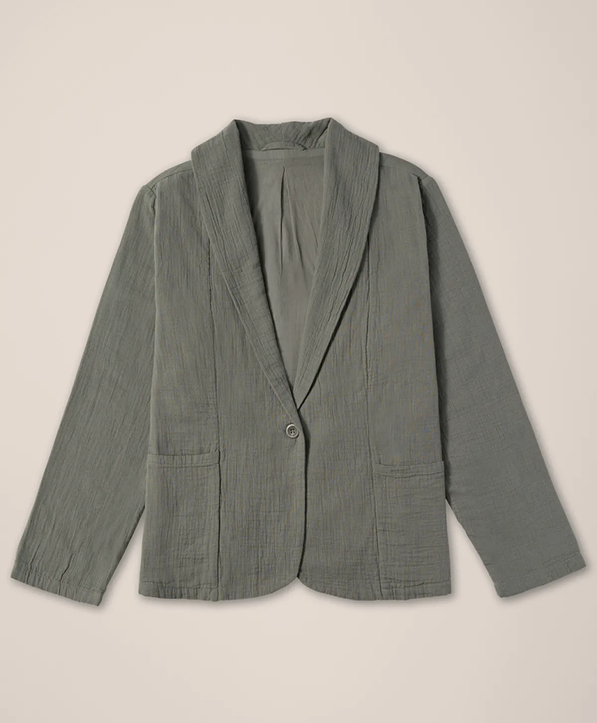 Women Pact Organic Coastal Double Gauze Lined Easy Jacket