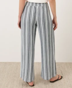 Women Pact Organic Coastal Double Gauze Split Hem Pant
