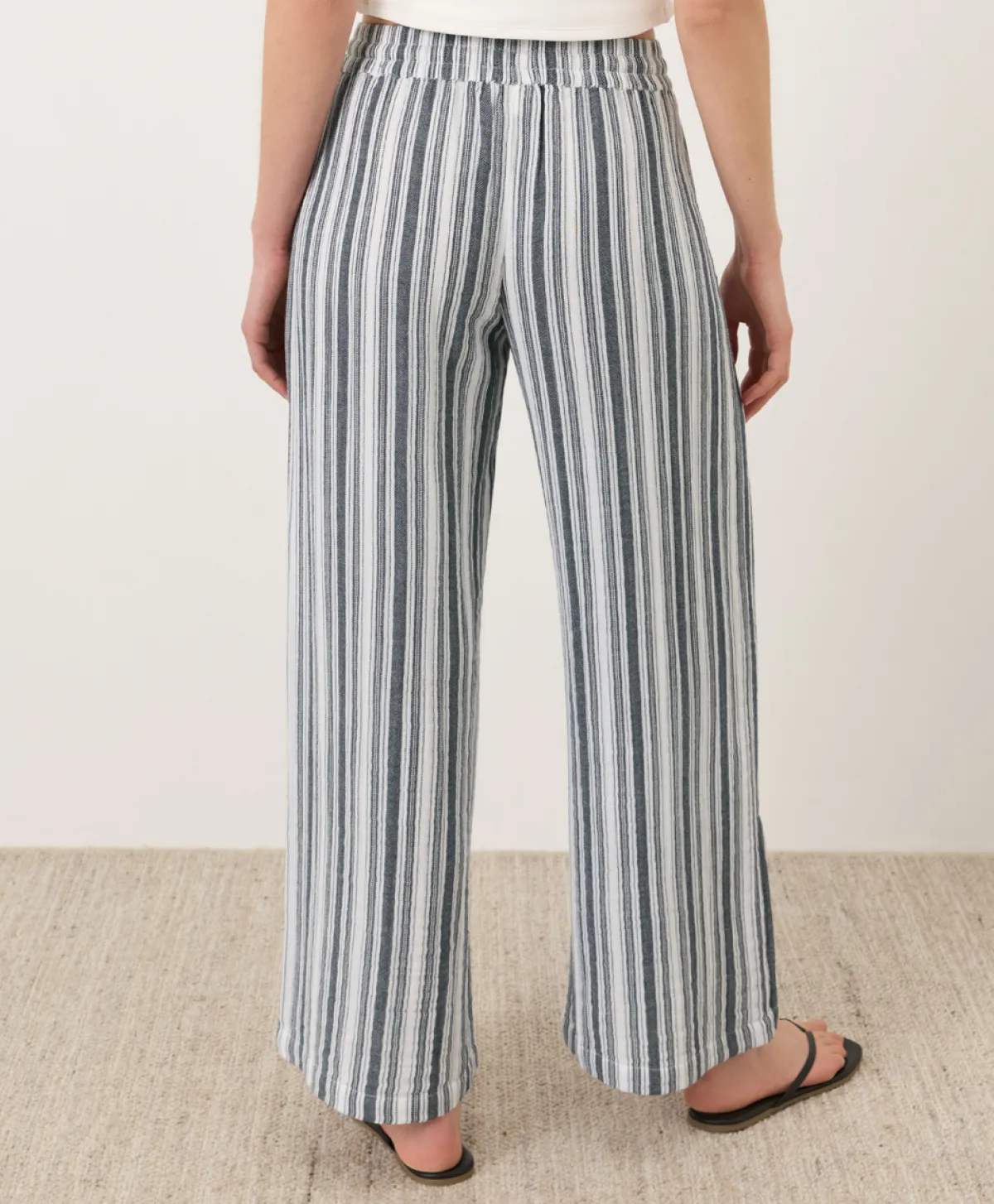 Women Pact Organic Coastal Double Gauze Split Hem Pant