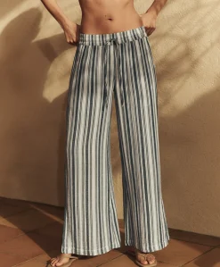 Women Pact Organic Coastal Double Gauze Split Hem Pant