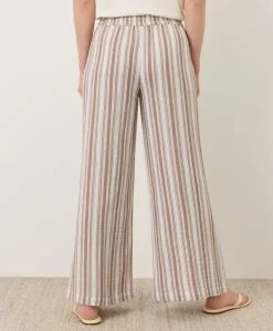 Women Pact Organic Coastal Double Gauze Split Hem Pant