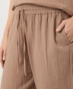 Women Pact Organic Coastal Double Gauze Tapered Pull-On Pant