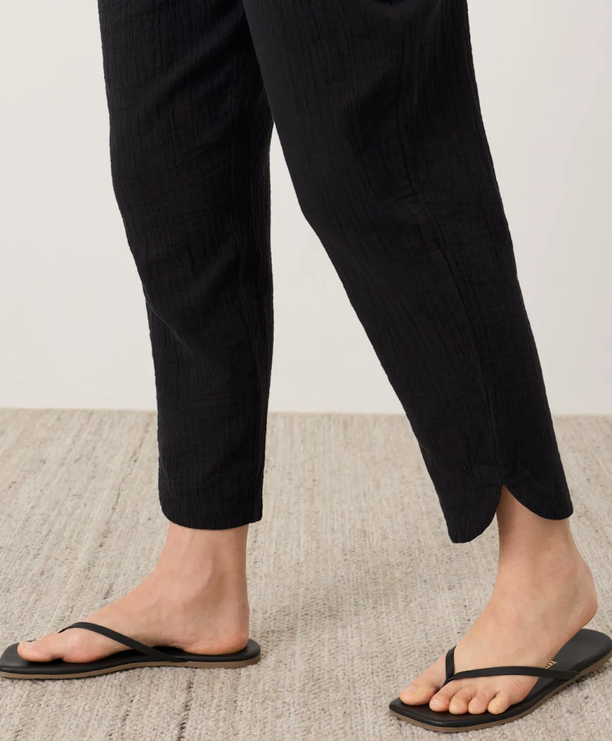 Women Pact Organic Coastal Double Gauze Tapered Pull-On Pant