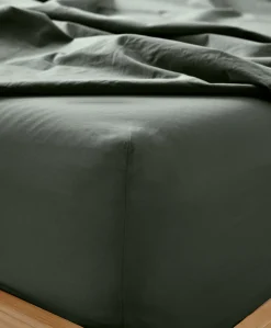 Pact Organic Cool-Air Percale Fitted Sheet