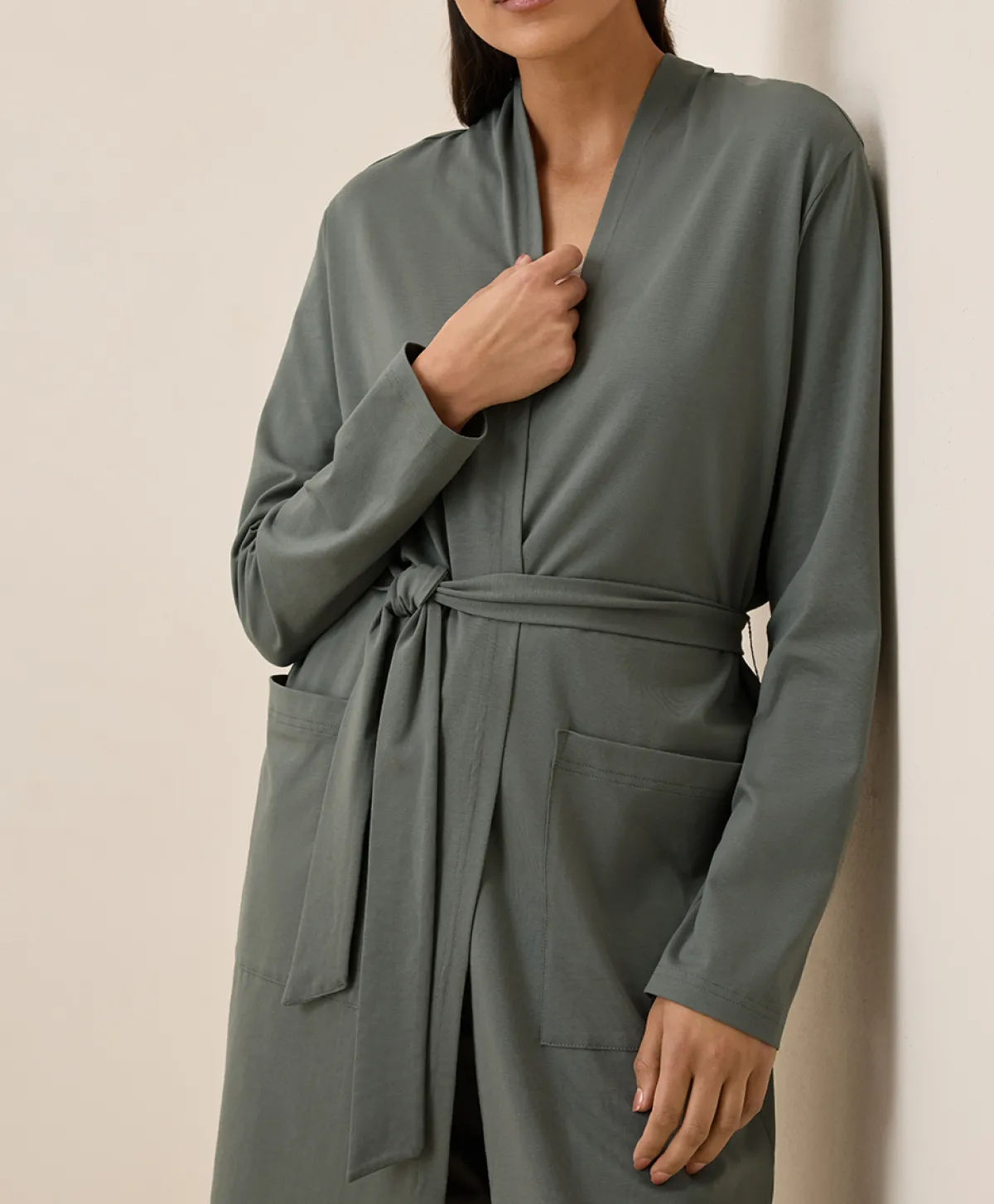 Women Pact Organic Cool Stretch Lounge Duster
