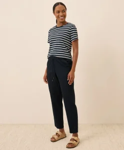 Women Pact Organic Daily Twill Ultra-High Rise Tapered Pant