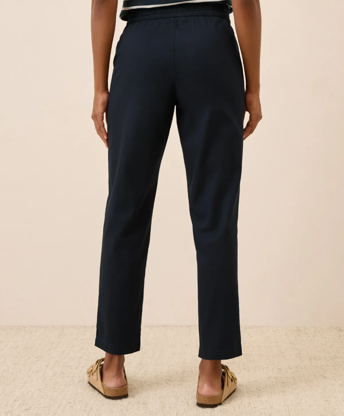Women Pact Organic Daily Twill Ultra-High Rise Tapered Pant