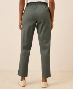 Women Pact Organic Daily Twill Ultra-High Rise Tapered Pant