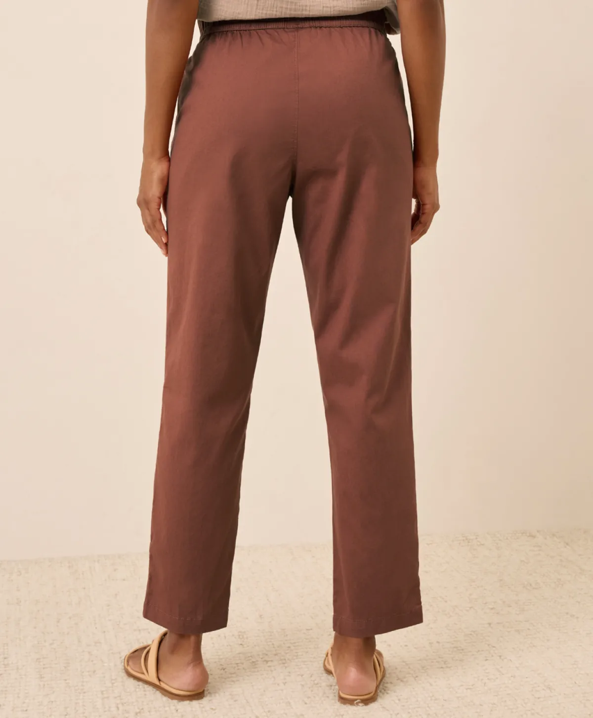Women Pact Organic Daily Twill Ultra-High Rise Tapered Pant