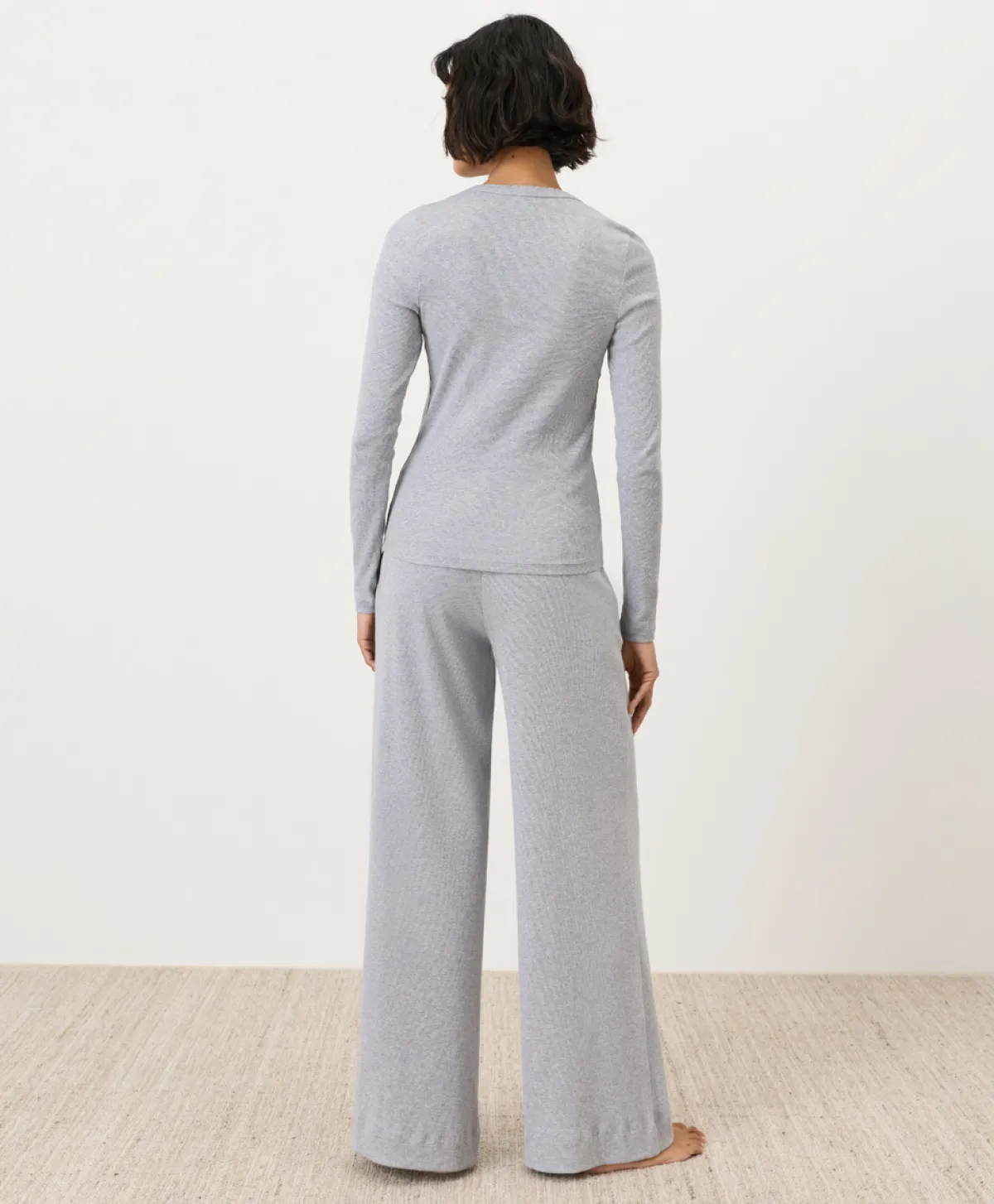 Women Pact Organic Dream Rib Wide Leg Lounge Pant
