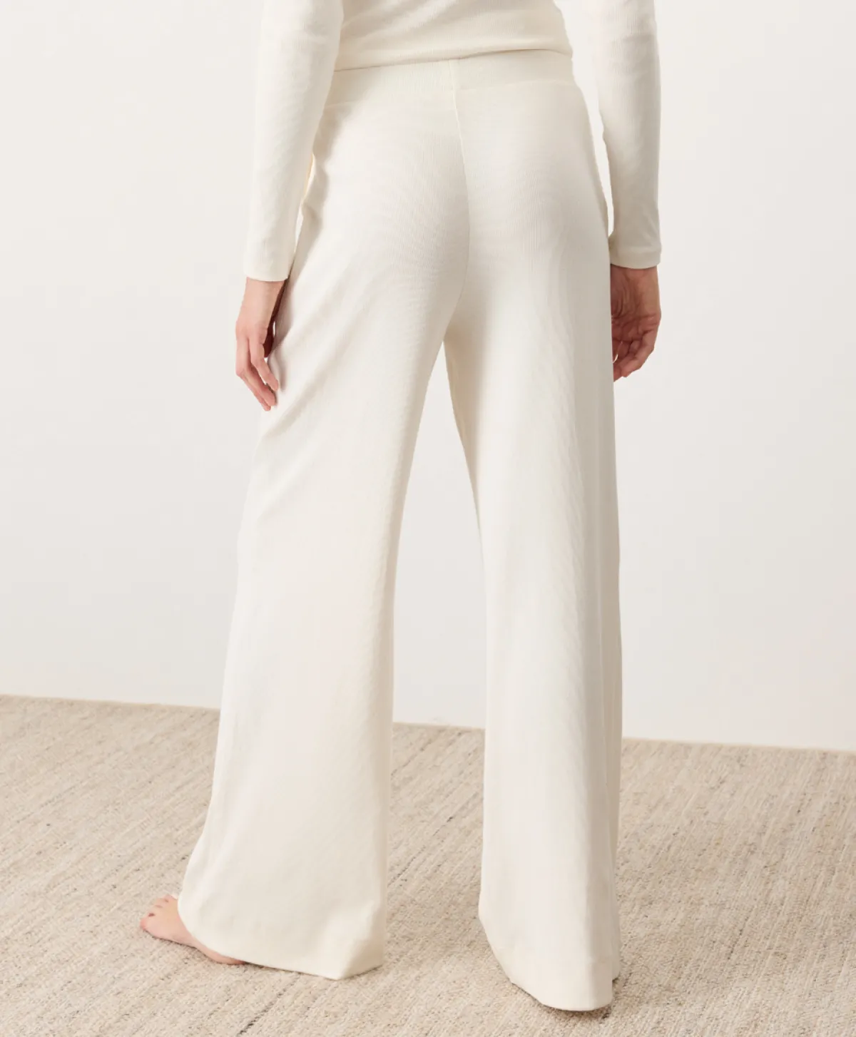 Women Pact Organic Dream Rib Wide Leg Lounge Pant