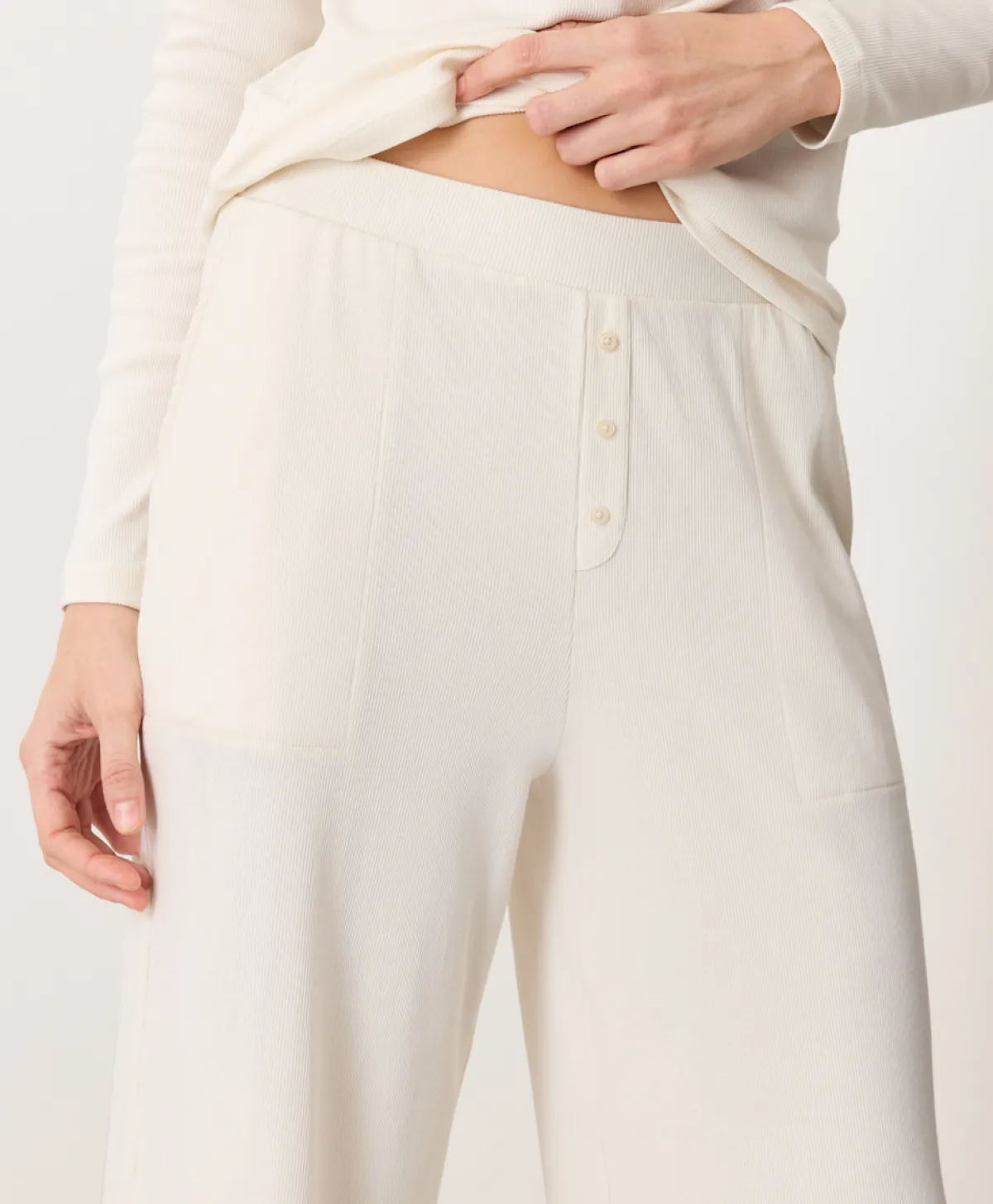 Women Pact Organic Dream Rib Wide Leg Lounge Pant