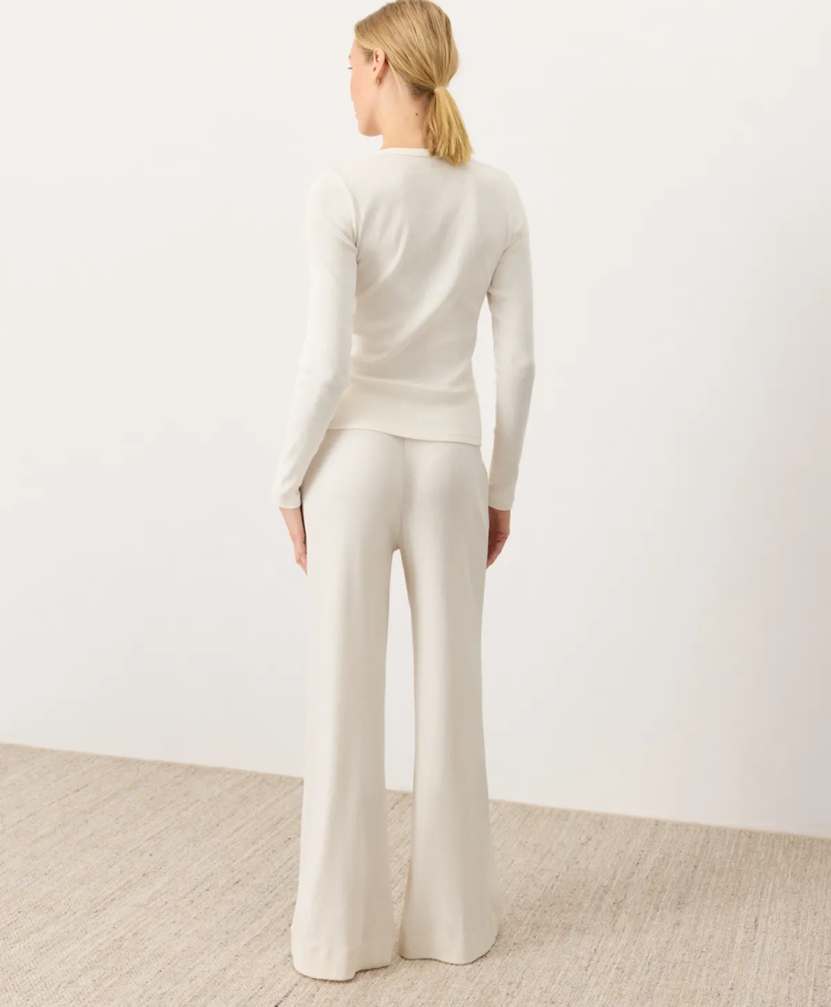 Women Pact Organic Dream Rib Wide Leg Lounge Pant