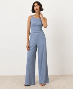 Women Pact Organic Dream Rib Wide Leg Lounge Pant