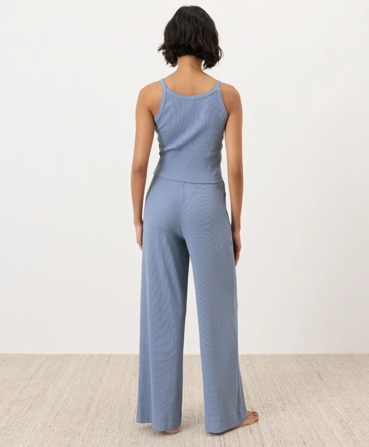 Women Pact Organic Dream Rib Wide Leg Lounge Pant