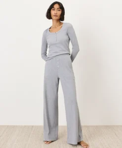 Women Pact Organic Dream Rib Wide Leg Lounge Pant