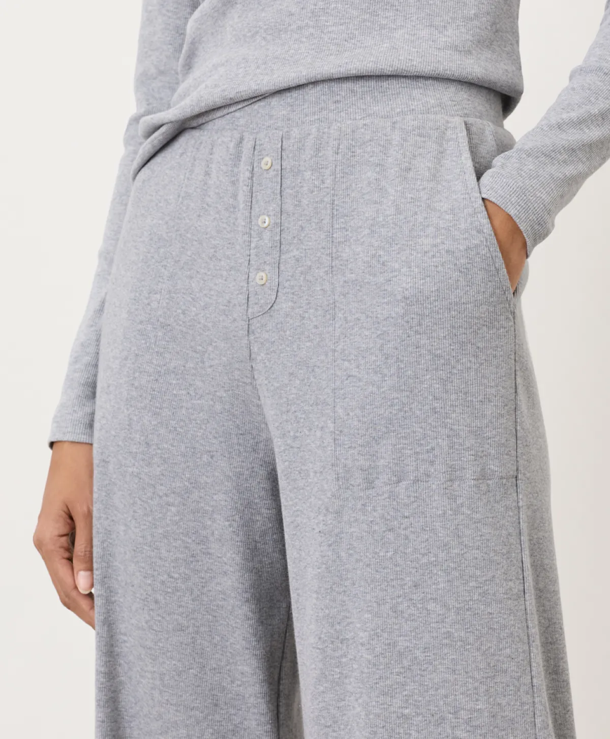 Women Pact Organic Dream Rib Wide Leg Lounge Pant