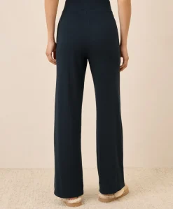 Women Pact Organic Easy Rib Wide Leg Lounge Pant